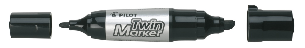 Märkpenna Pilot TwinMarker svart