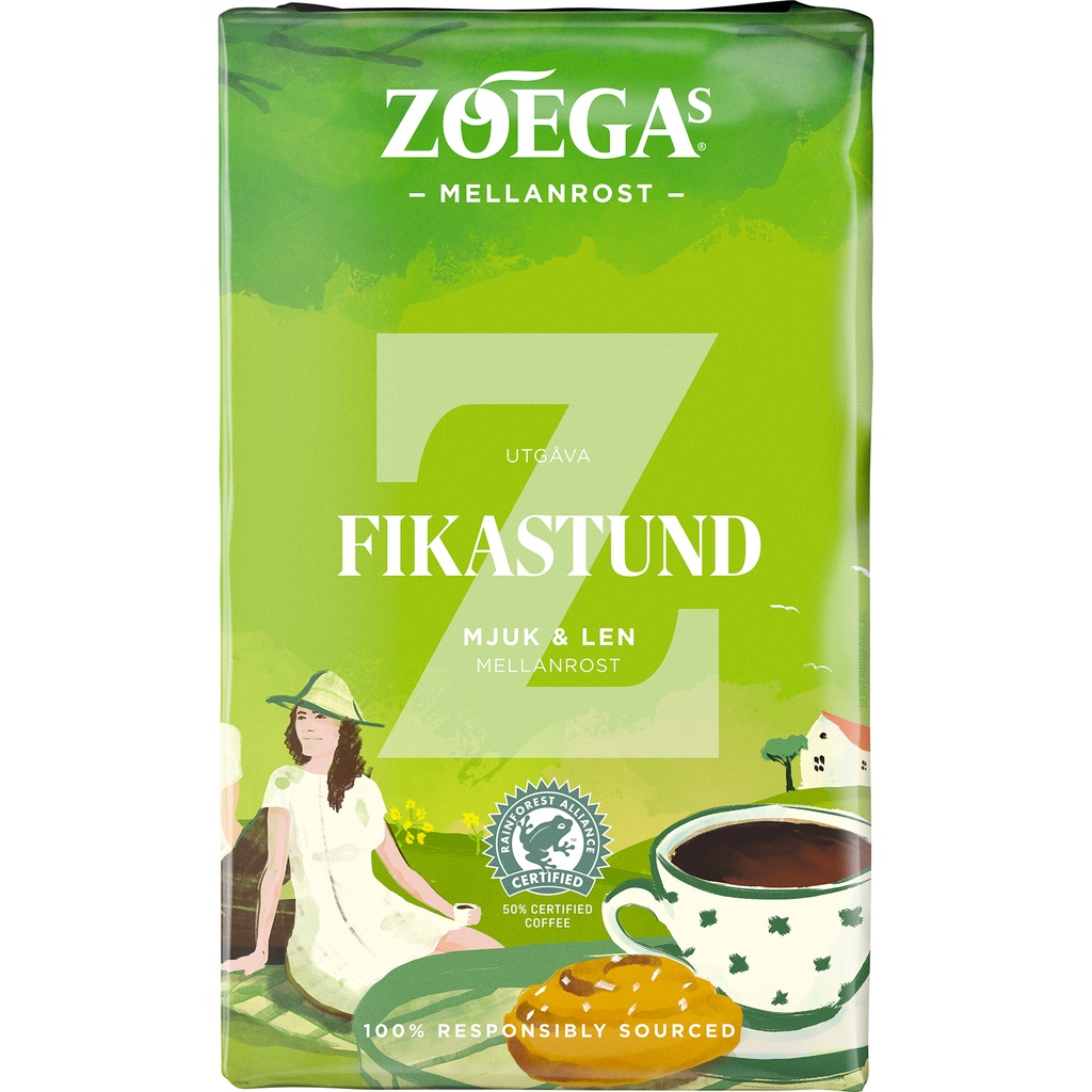 Kaffe Zoegas Fika mellan 450g