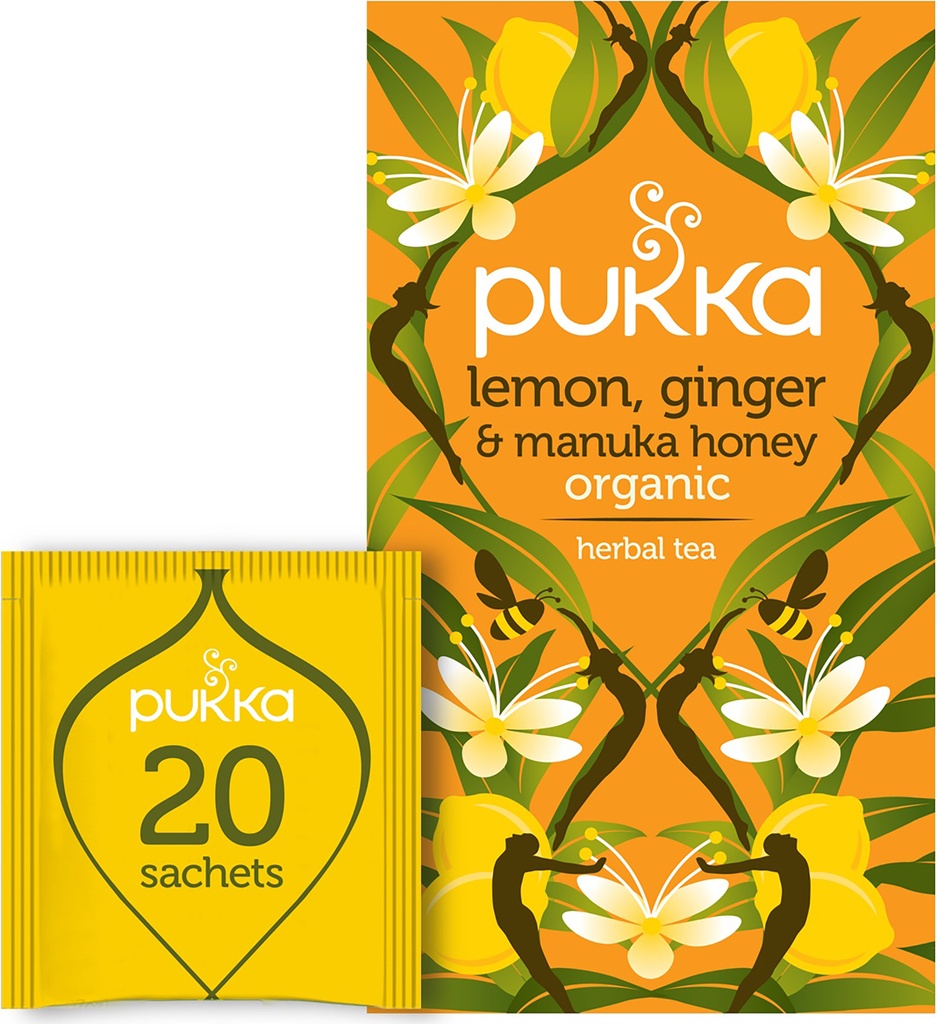 Te Pukka ört, lemon/ging eko 2