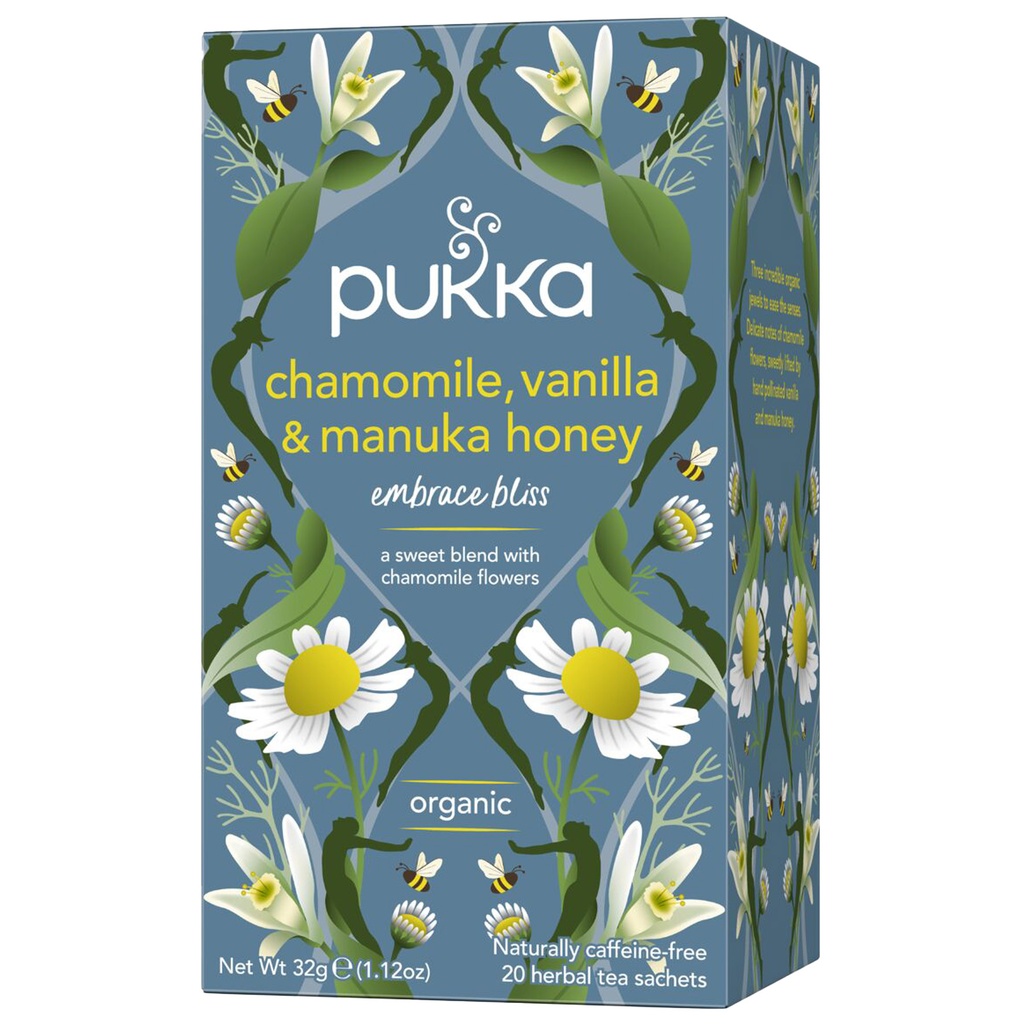 Te Pukka Kamom/vanilj eko 20p