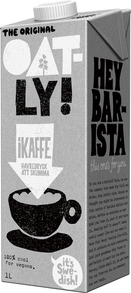 Havredryck Oatly  ikaffe 1l