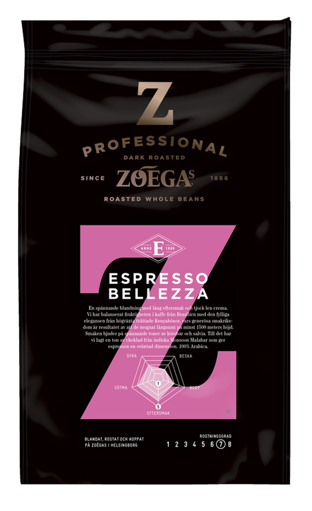 Kaffe Espr Bellezza HB 500g