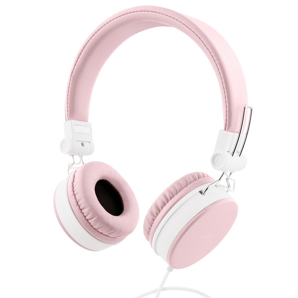 Hörlurar Streetz on-ear Rosa