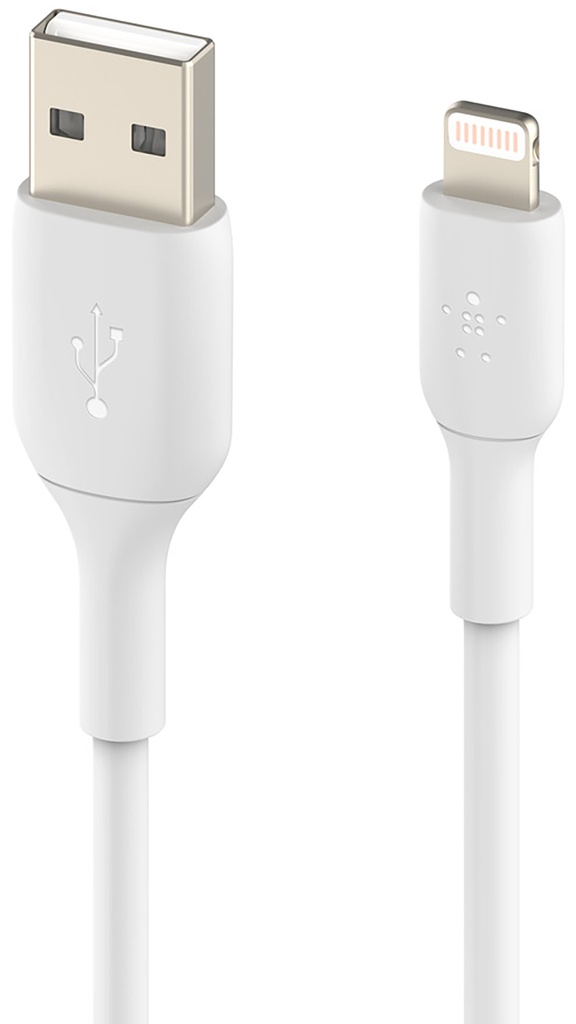 Lightning-USB-A Belkin 2m vit