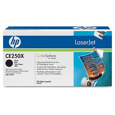 Toner HP CE250X 10,5k svart