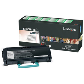 Toner Lexmark E360H11E 9k  svart