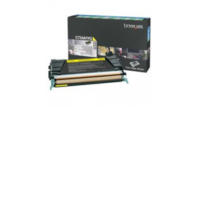 Toner Lexmark C734A1YG Gul 6k