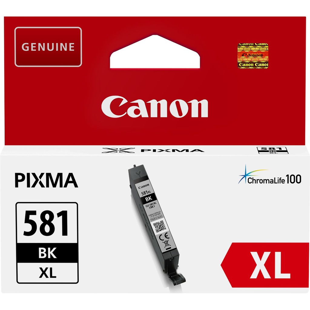 Bläck Canon CLI-581BK XL svart