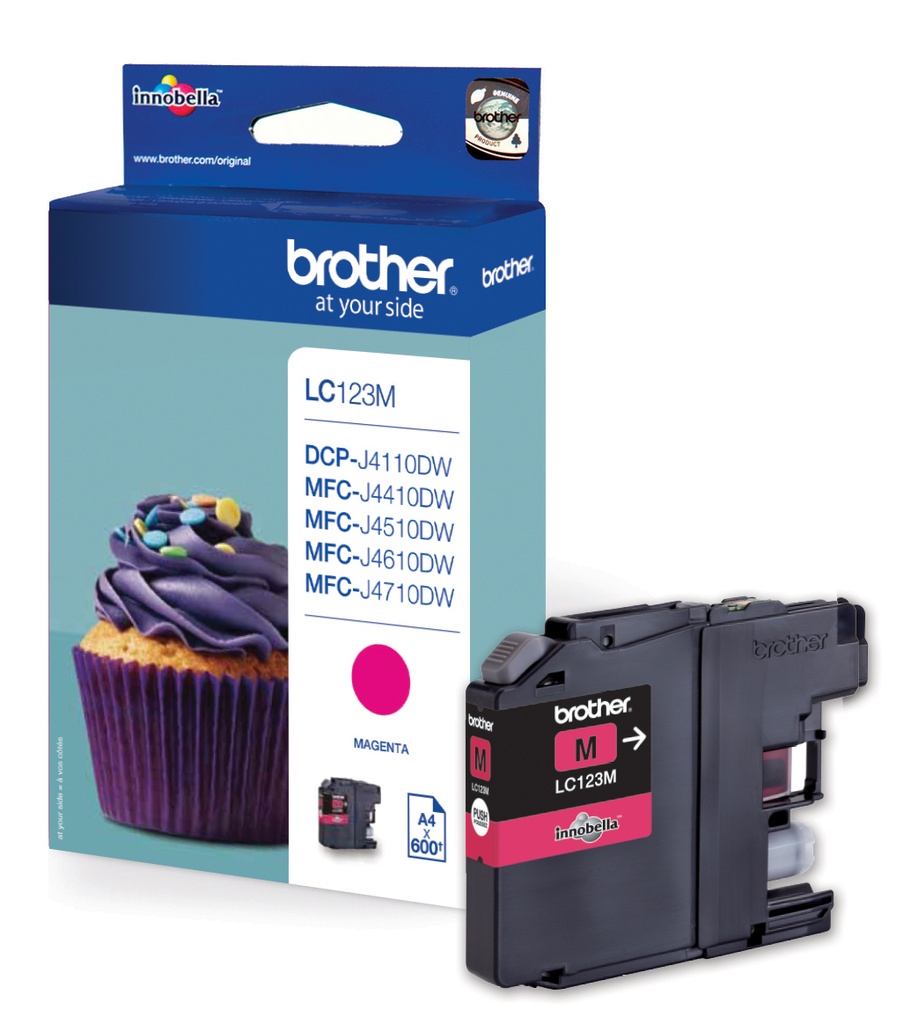 Bläck Brother LC123    magenta