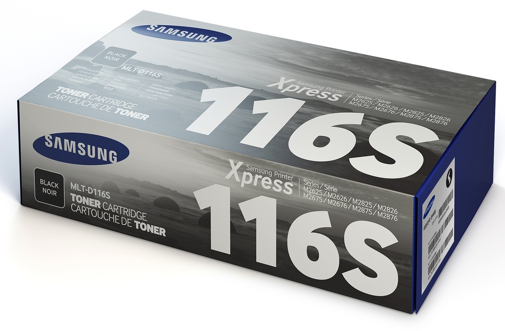 Toner Samsung D116S svart 1,2k