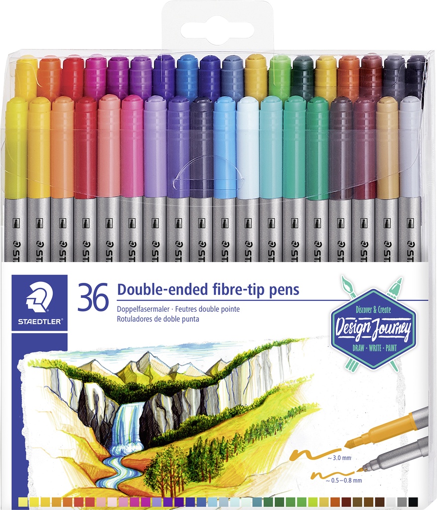 Tuschpenna Staedtler 3200 36/f