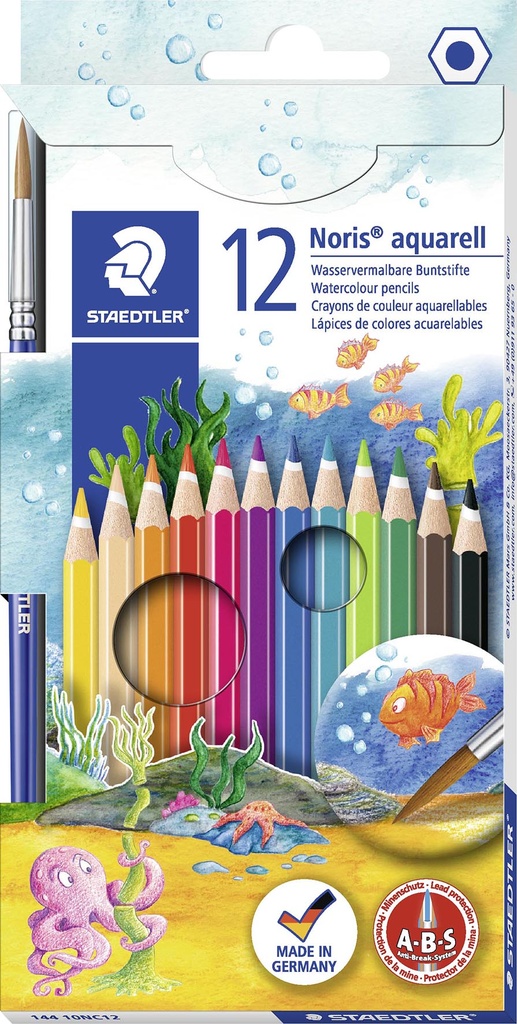 Akvarellpenna Staedtler 12/fp