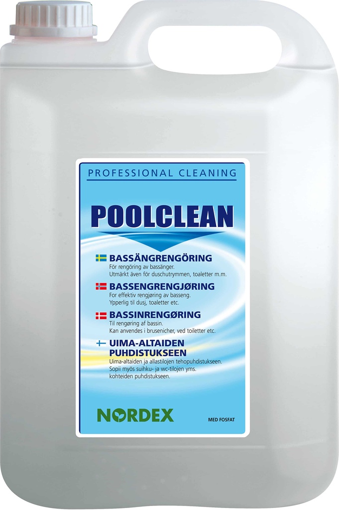 Rengöringsmedel Pool clean 5L