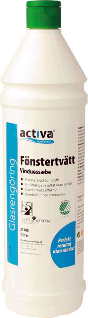 Fönstertvätt Activa 1L