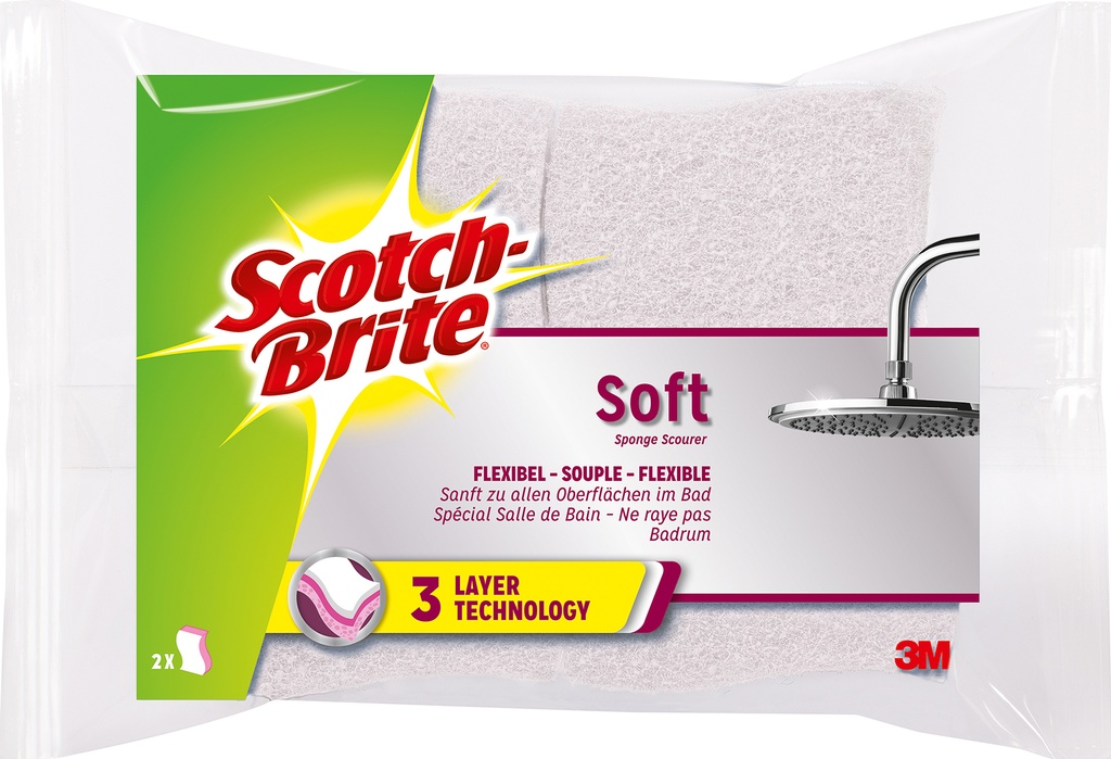 Svamp Soft Scotch-Brite  2fp