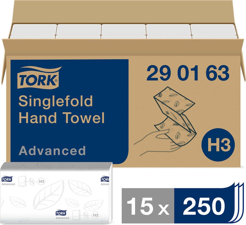 Handduk Tork Advance Z H3 3750