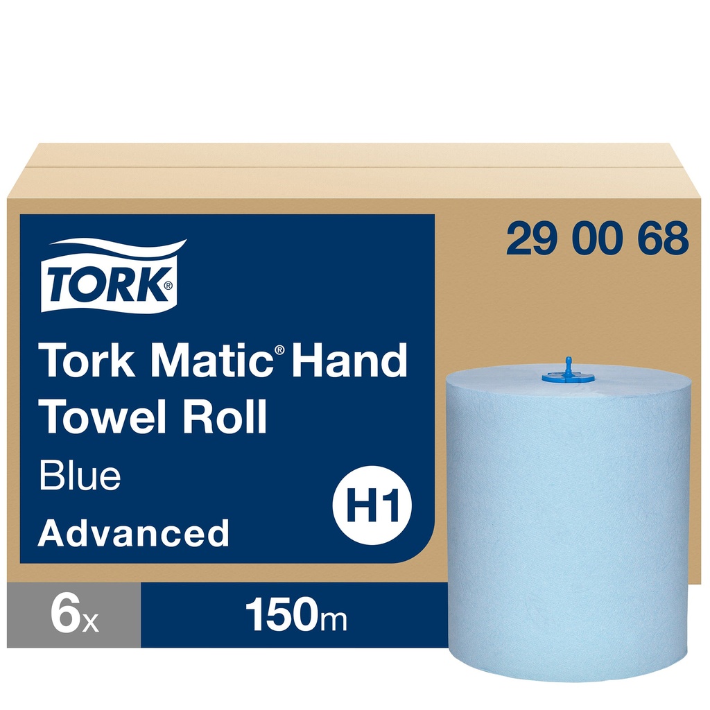 Handduk Tork Matic H1 blå 6/fp