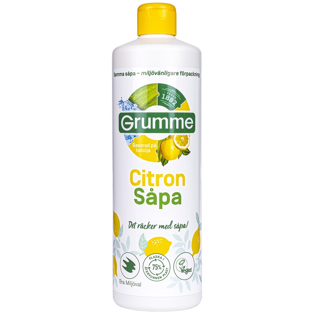 Såpa Citron Grumme 750ml