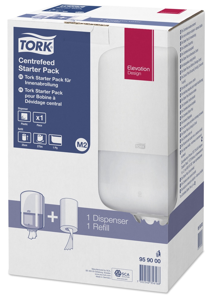 Dispenser Tork M2          vit