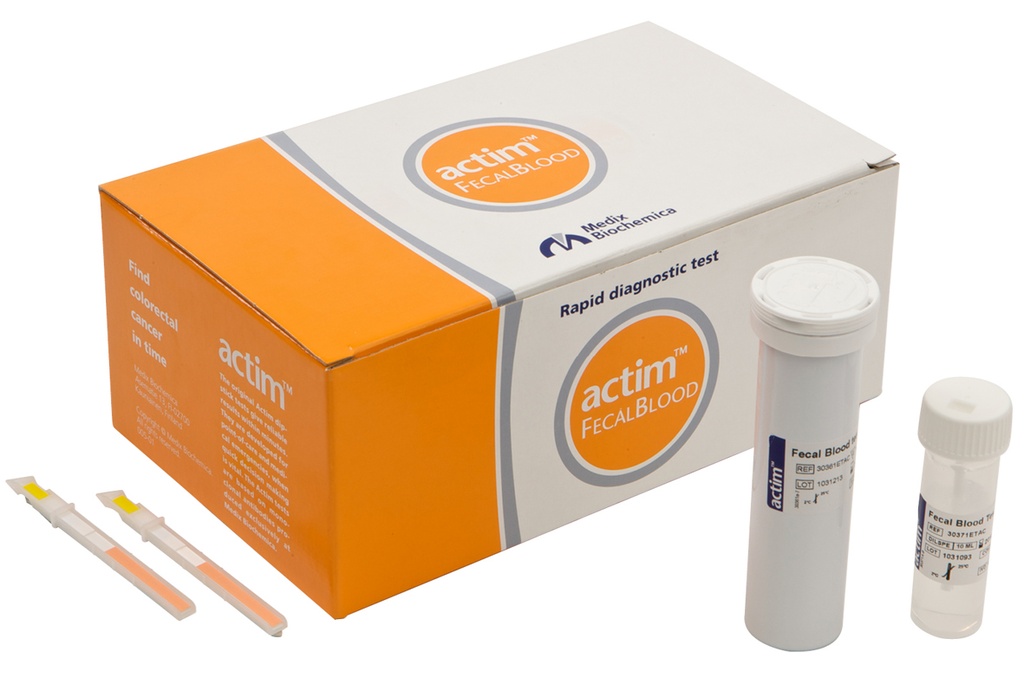 Fob Actim Fecal Blood Kit 20/k