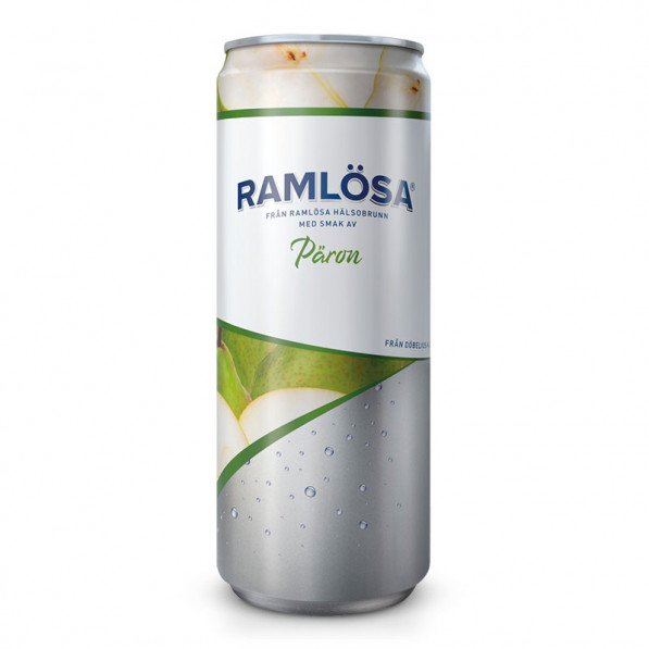 Ramlösa Päron 33cl Burk SLEEK 20 burk/flak