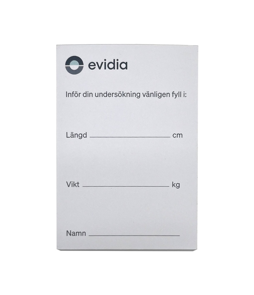 Längd/vikt block A7 80g 100ark/block 4+0