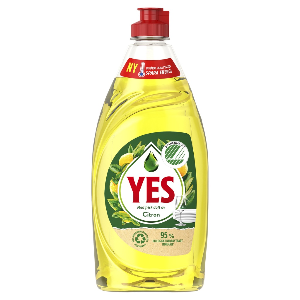 Handdiskmedel YES Citron / Lemon 520ml