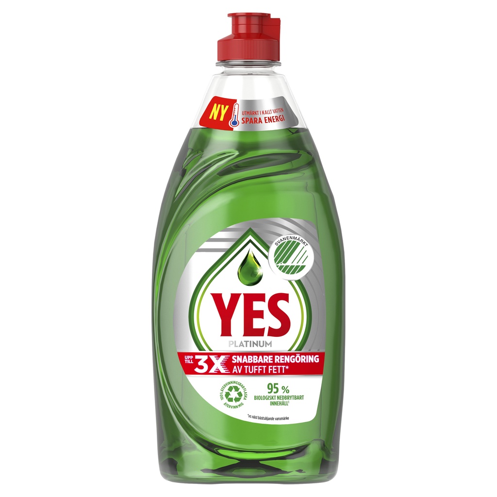 Handdiskmedel YES Platinum 500ml