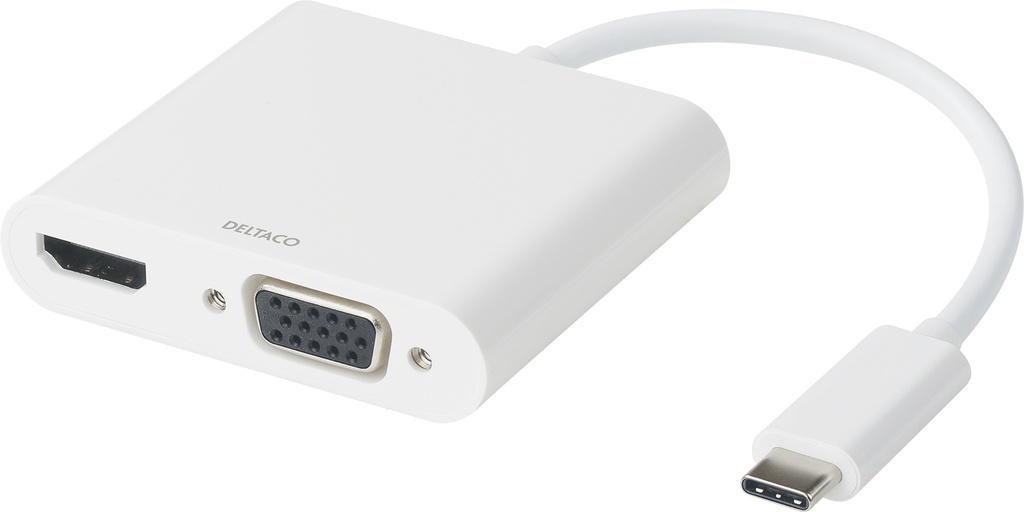 USB-C-HDMI/VGA/Ljud/USB-C 100W