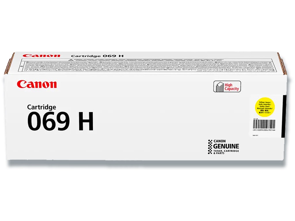 Toner Canon 069 H Y Gul