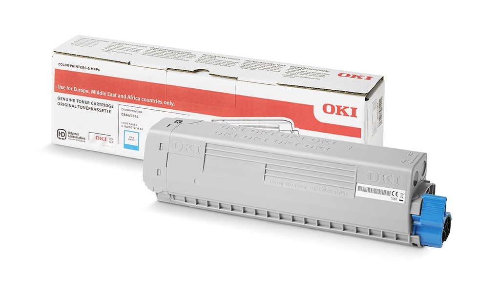 Toner OKI C834 Cyan