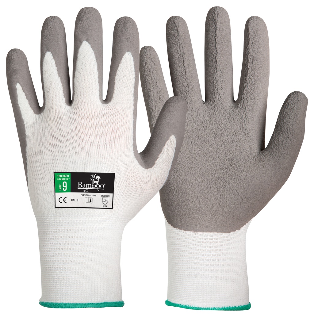 Montagehandskar bambu/latex 7