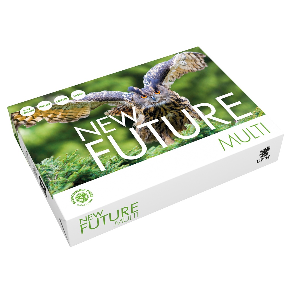 Kopieringspapper New Future Multi A4 Hålat 80g 500pk