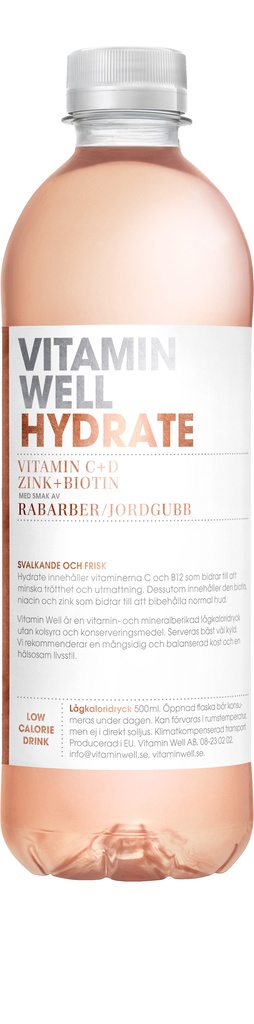 Vitamin Well Hydrate 50cl ink