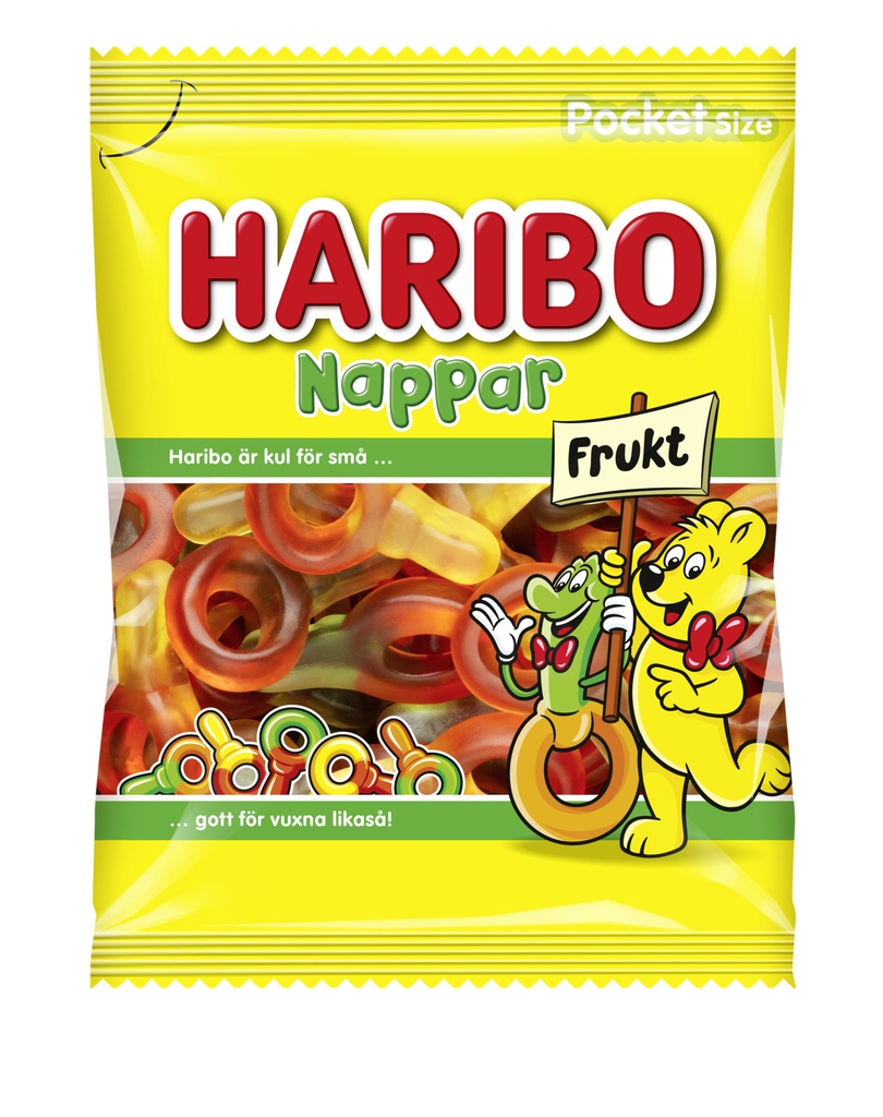 Nappar Frukt 80g