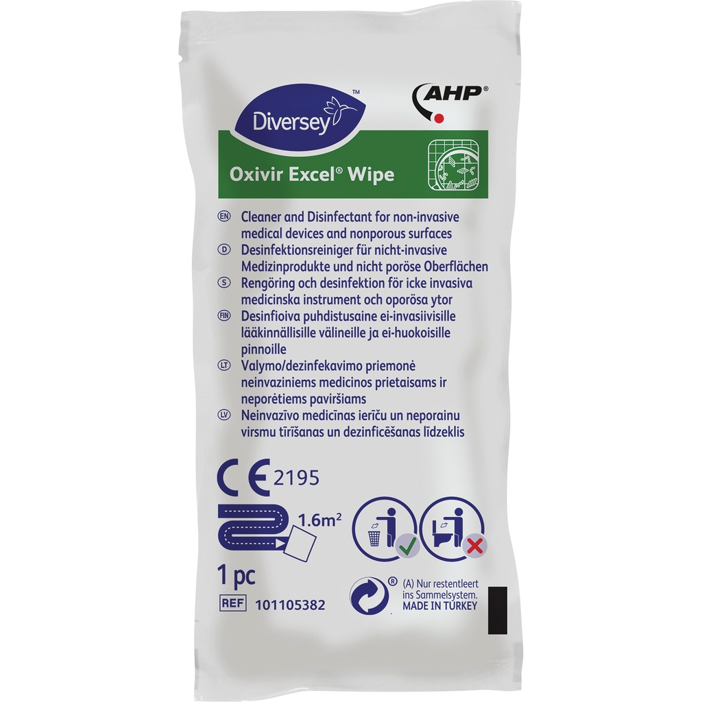 Oxivir Excel Wipes 1000 st