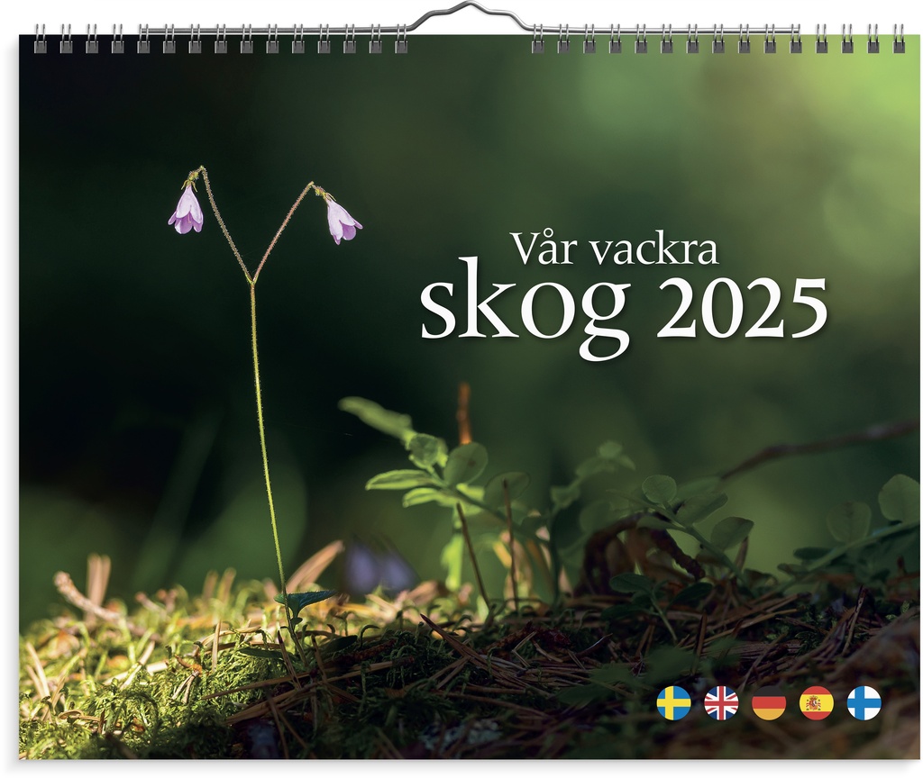 Väggkalender Vår v. skog 2025