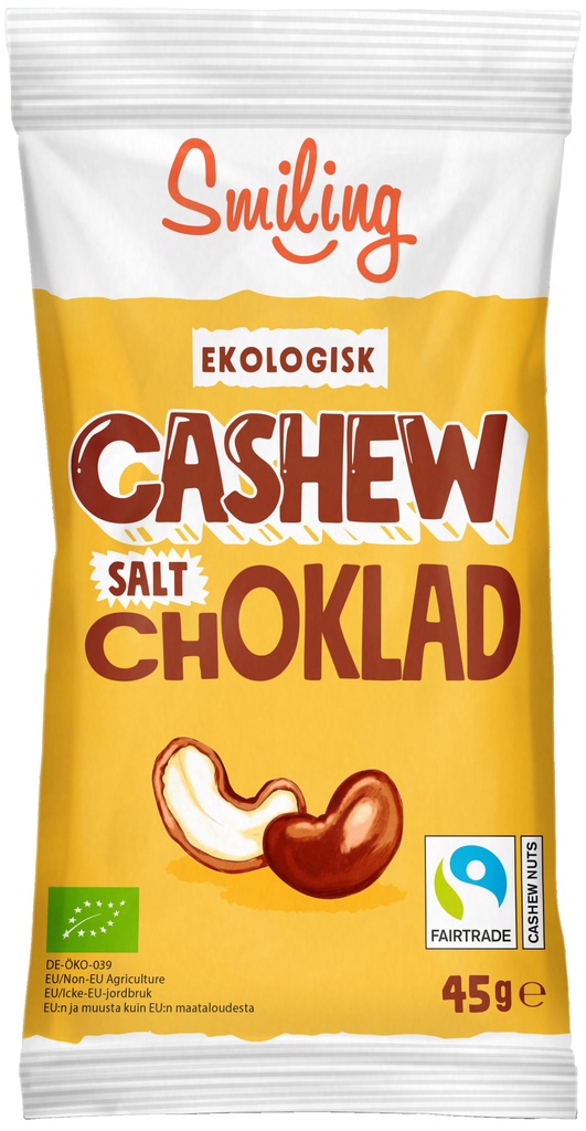 Cashew Salt Ljuschoklad 45g