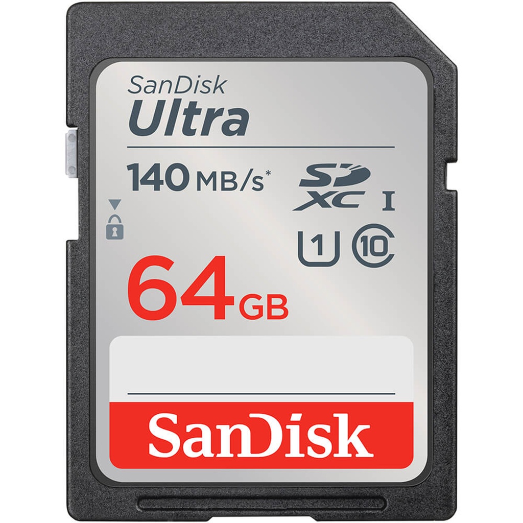 Minneskort SDXC 64GB 140MB/s