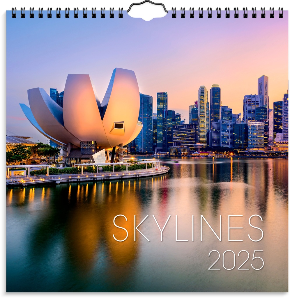 Väggkalender 2025 Skylines