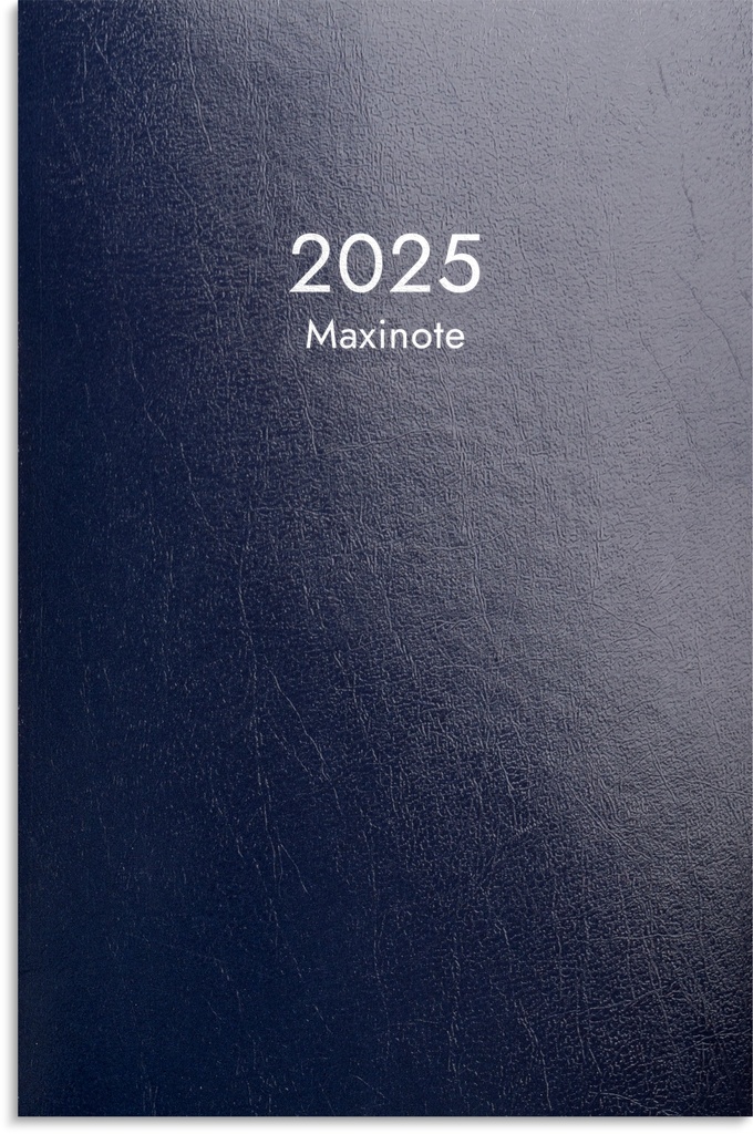 Maxinote blå kartong 2025