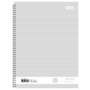 Kollegieblock Grey A4 linj