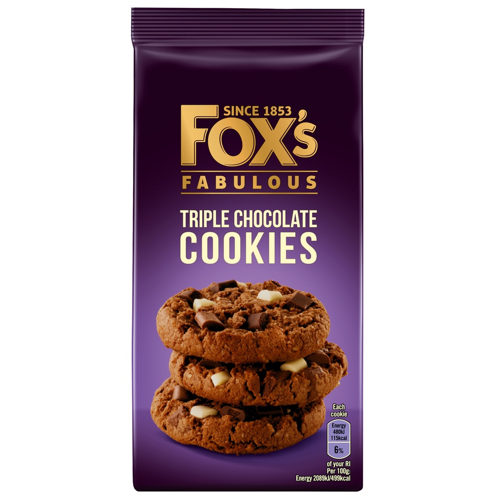 Triple Chocolate Cookies 180g