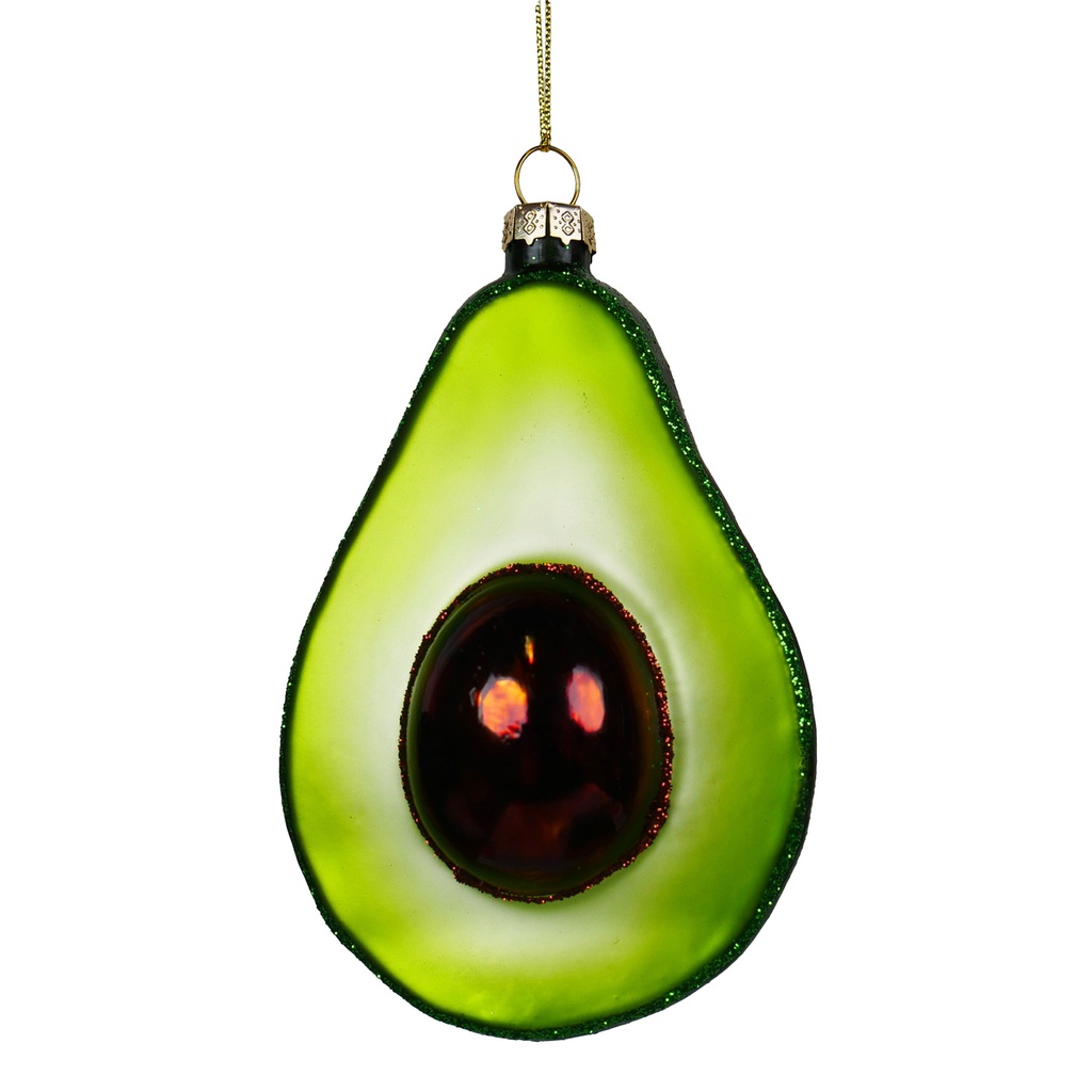 Julgransdekoration Avocado