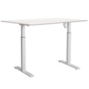 Skrivbord el ED-A l vit 140x80