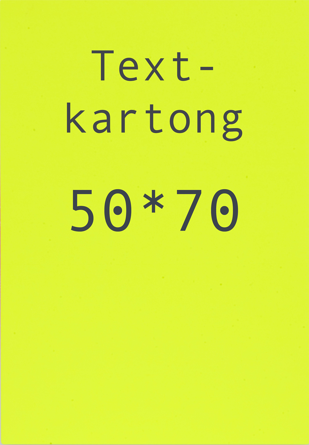 [2277605] Kartong 50x70cm fl.gul  10/fp