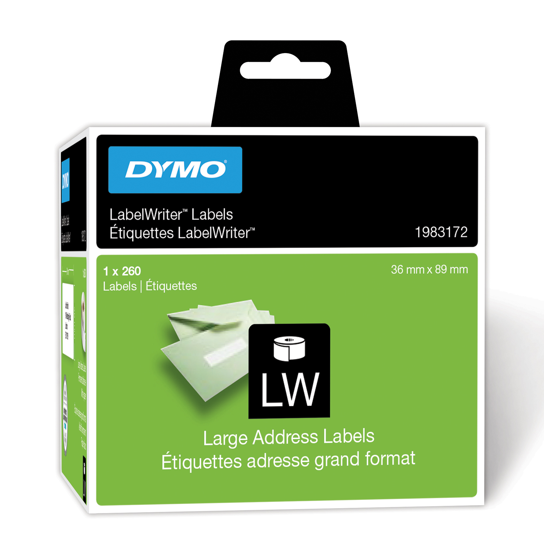 [2275780] Etikett Dymo 89x36mm 260/rl