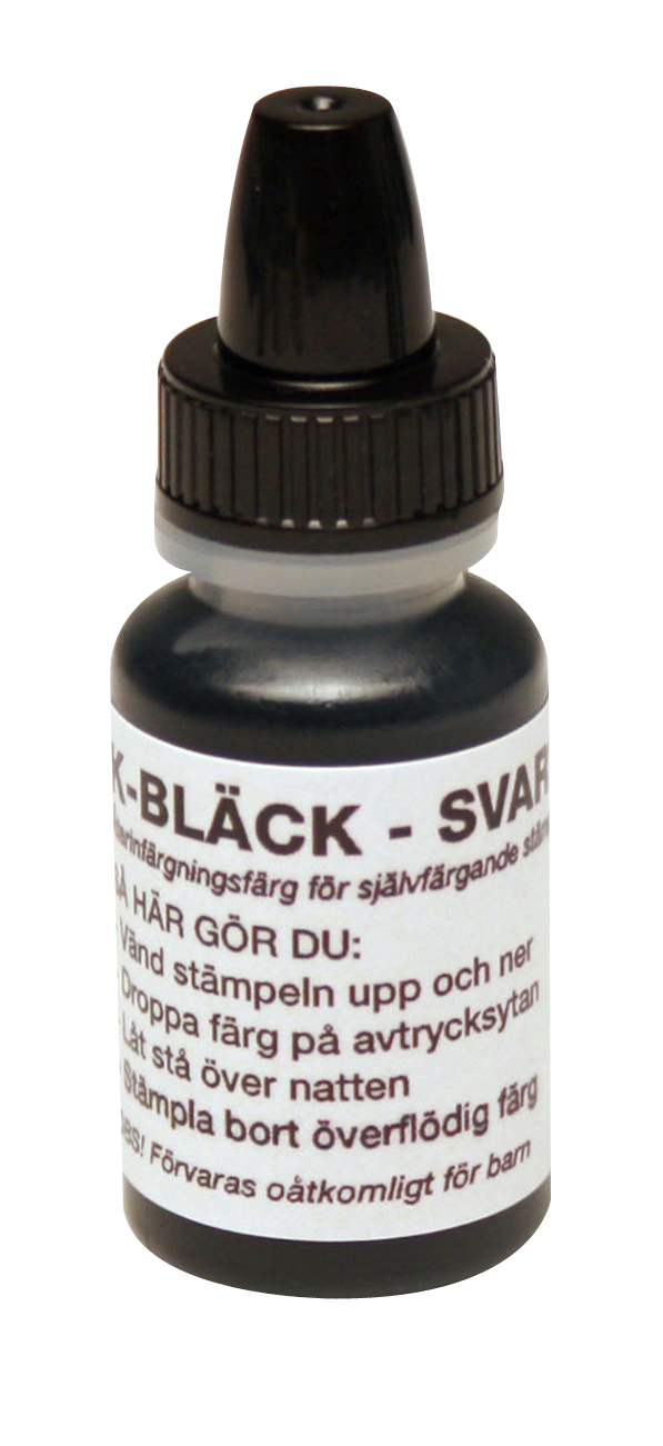 [2270224] Stämpelfärg 10ml svart