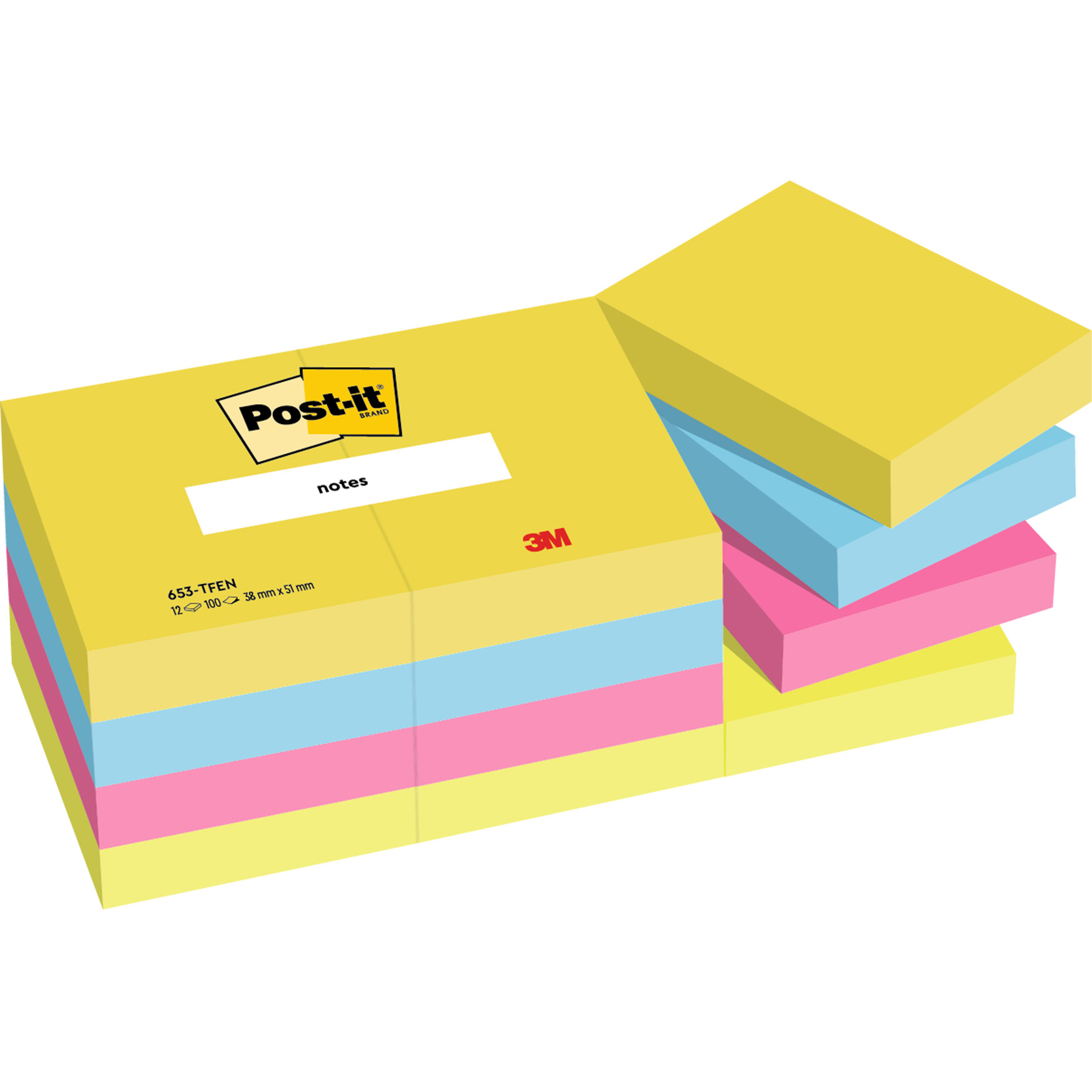 [2631249] Post-it 51x38mm Energy 12/f