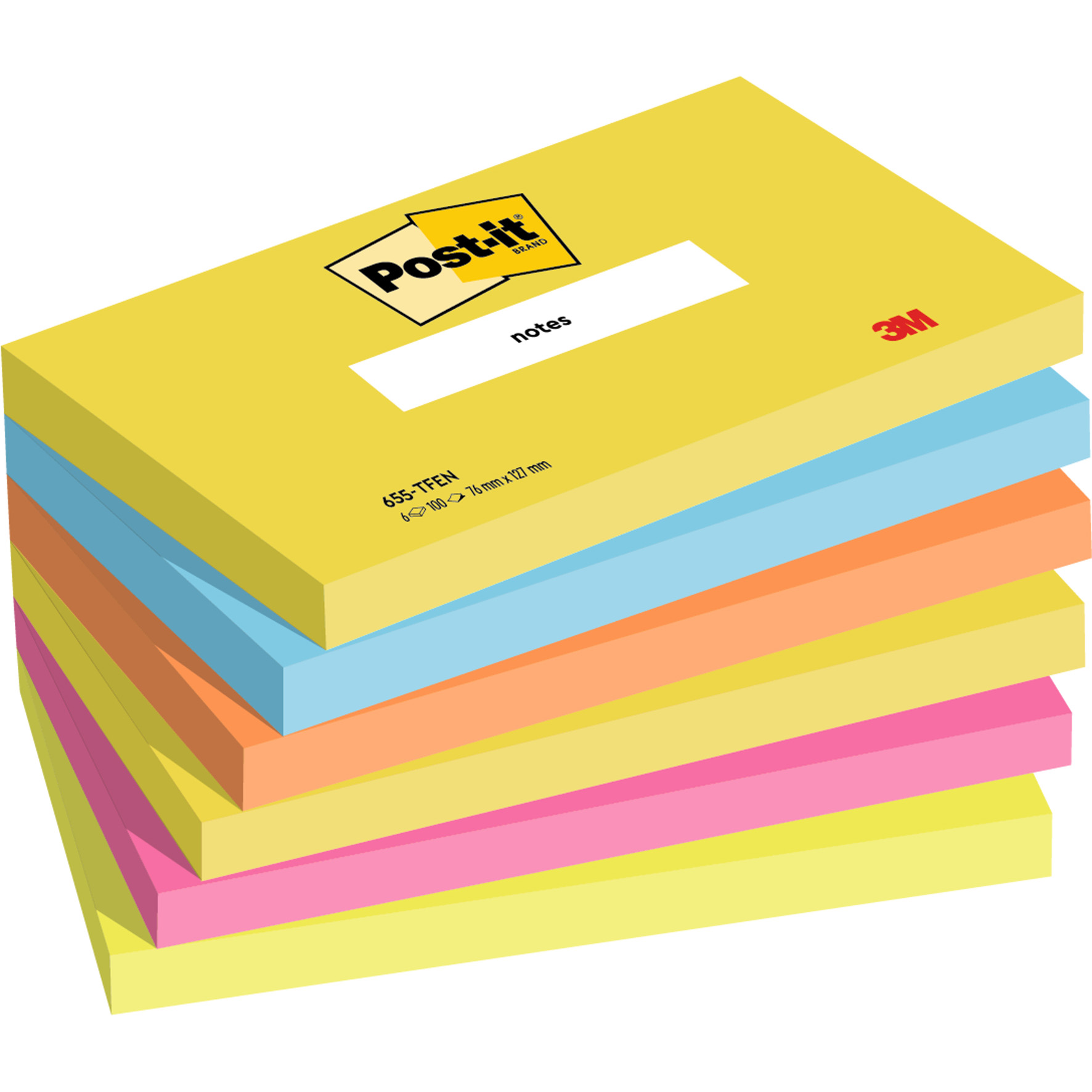 [2631251] Post-it 127x76mm Energy 6/fp